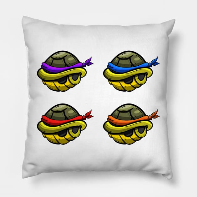 Ninja Turtles Pillow by By-Berto