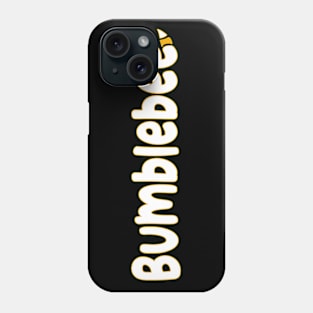 Bumblebee With Sting White Graphic Word Phone Case