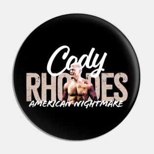 cody rhodes - american nightmare Pin