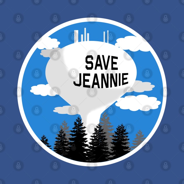 Save Jeannie by PopCultureShirts