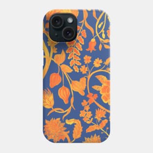 Chinese Orange Floral Pattern - Hong Kong Summer Flowers Phone Case