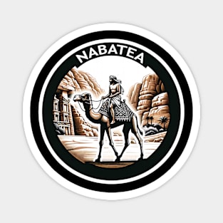 Nabatea Ancient Arabian Nabatean Kingdom Magnet