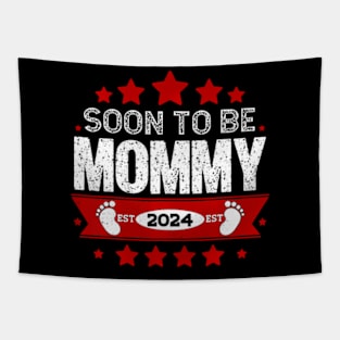 New Mom 2024 First Time Mom Soon To Be Mommy 2024 Tapestry