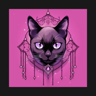 Siamese Pink Theme T-Shirt