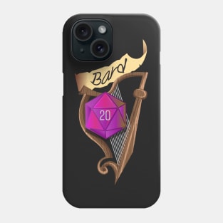 Dungeons & Dragons Bard D20 Phone Case