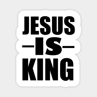 Jesus Is King Magnet