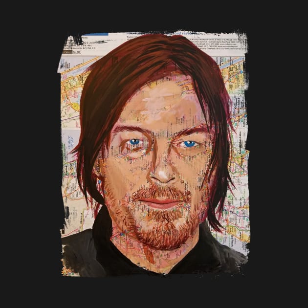 Norman Reedus by kylewillis