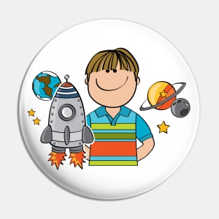 Rocket Kids Pin