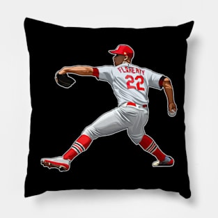 Jack Flaherty Pitcher Pillow