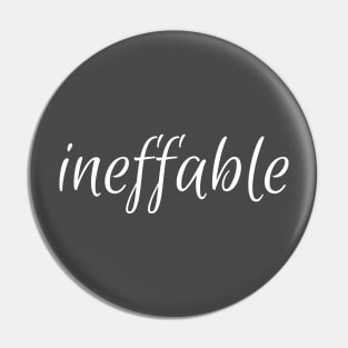 Ineffable Good Omens Pin