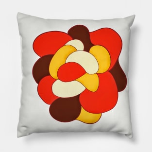 Mid Mod Abstract Pillow