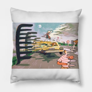 Comb Highway Tree Pillow