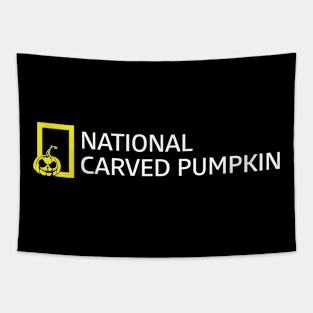 National halloween pumpkin Tapestry