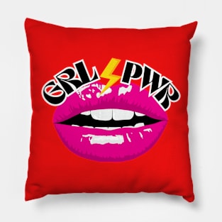 GRL PWR Pillow