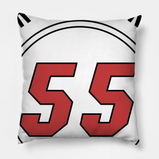 duncan robinson name and number Pillow