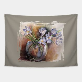 Creative gift delicate spring flowers Tapestry