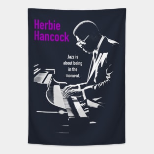 Herbie Hancock Silhouette Tapestry