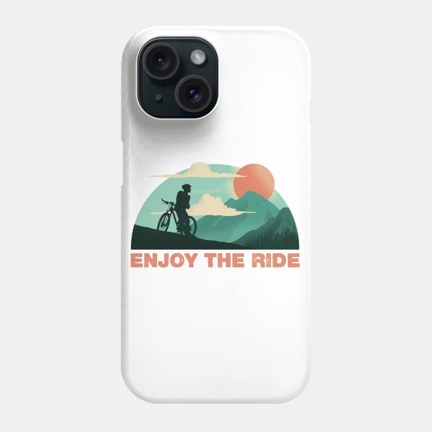 Enjoy The Ride Phone Case by Sachpica