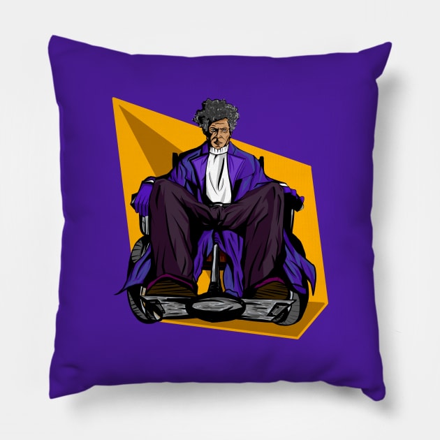 Elijah Price Pillow by Loganue