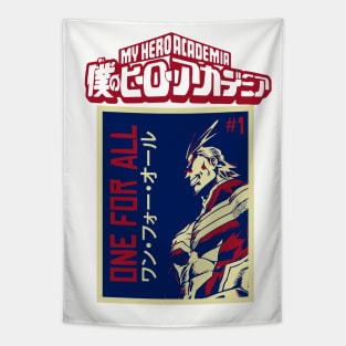 All Might Tapestry