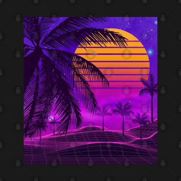 80s sunset synthwave by edmproject