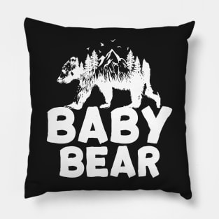 Baby Bear Wild mountains Pillow