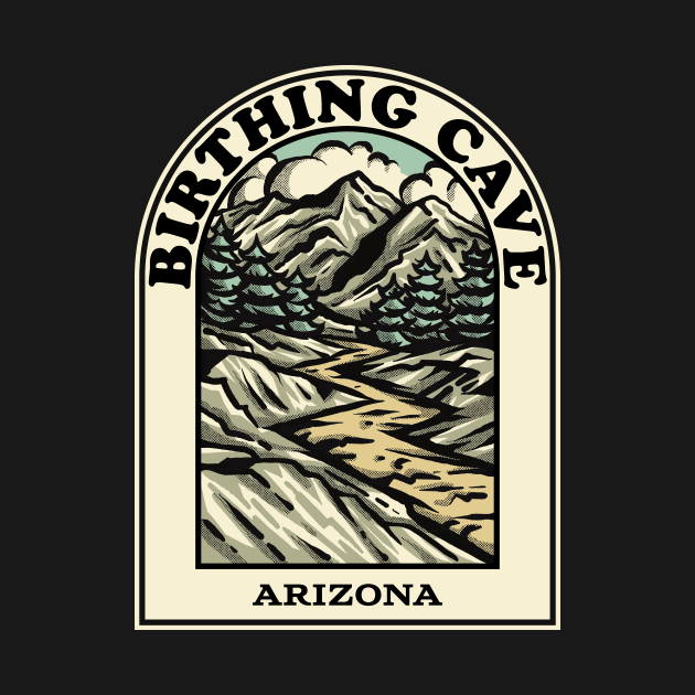 Birthing Cave Arizona hiking backpacking trail by HalpinDesign