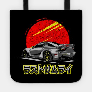 Mazda Rx7 Grey Tote