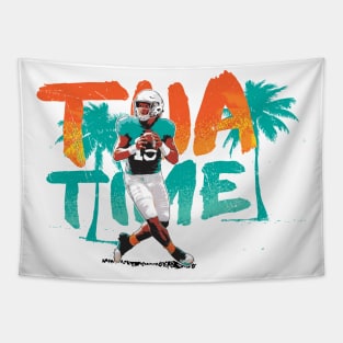 Tua Tagovailoa tua time tee t-shirt Tapestry