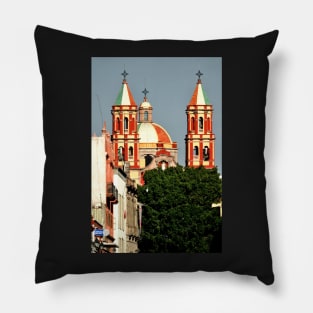 Cathédrale de Queretaro, Mexique Pillow