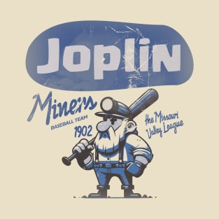 Defunct Joplin Miners Baseball Team Missouri T-Shirt