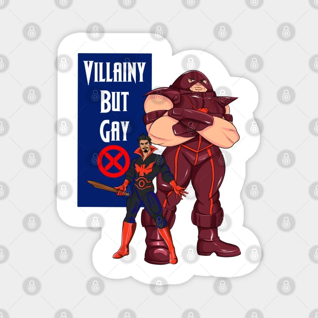 Villainy afoot Magnet by ChangoATX