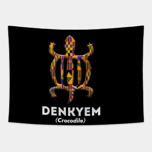 DENKYEM (Crocodile) Tapestry