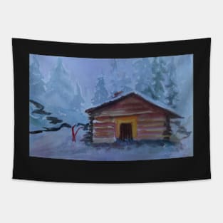 White escape Tapestry