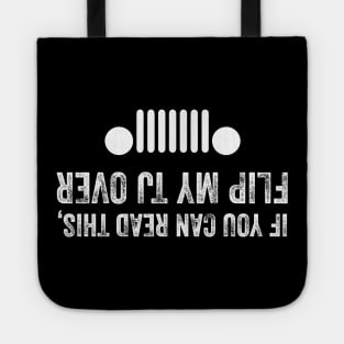 Flip Me Over! TJ Jeep Design Tote