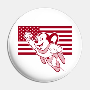 MIGHT - 4th of July Pin