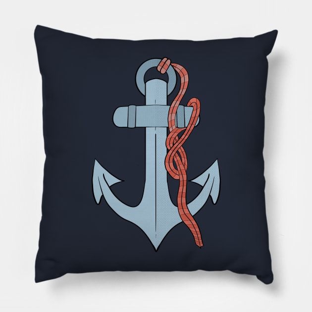 Nautical anchor Pillow by DiegoCarvalho