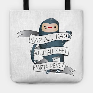 Nap all day! Tote