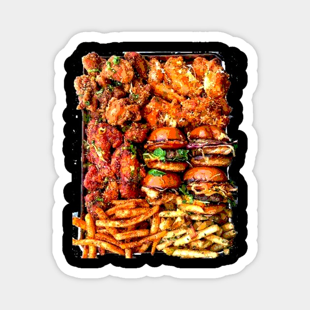 Delicious Food Tray Magnet by richercollections