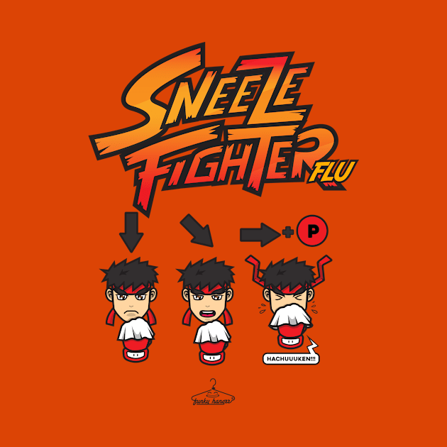 Sneeze Fighter Flu by FunkyHanger