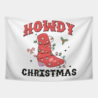 Howdy Christmas Tapestry