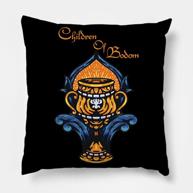 Childern of bodom downfall Pillow by Sasaku