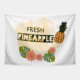 Fresh pineapple summer Tapestry