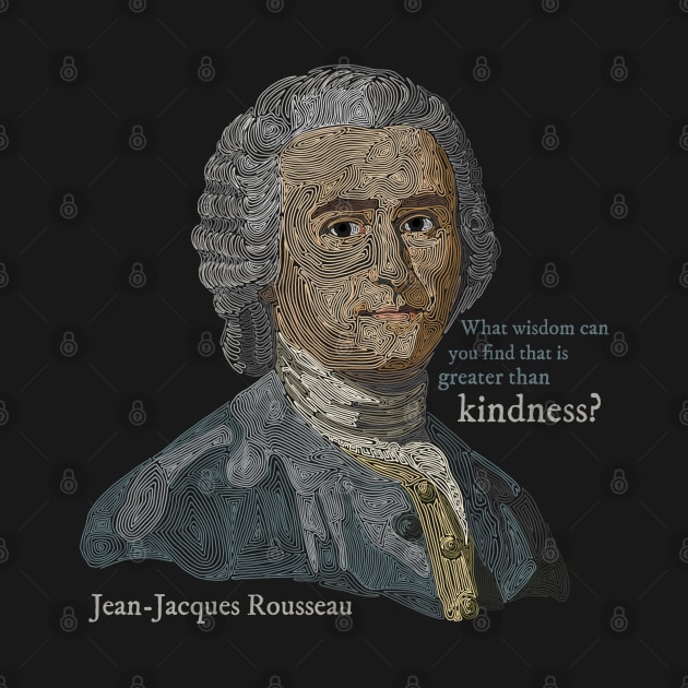 Jean-Jacques Rousseau by Slightly Unhinged