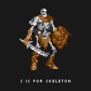 S is for Skeleton T-Shirt