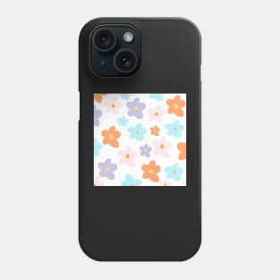 pastel flowers Phone Case