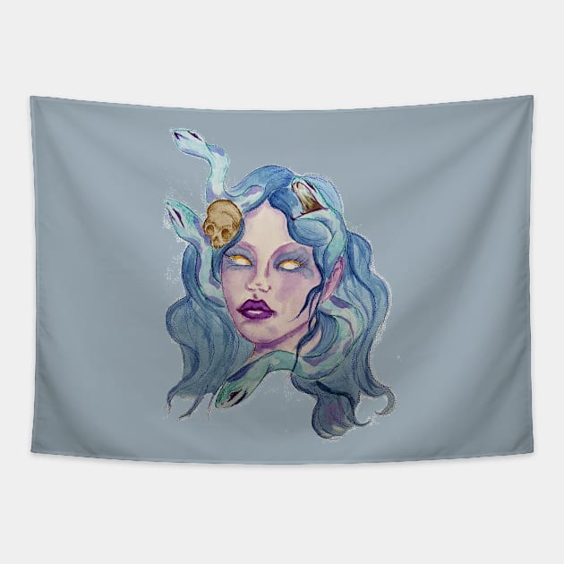 Medusa Tapestry by OrHell