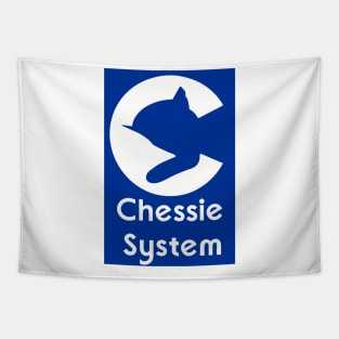 Chessie System Railroad Tapestry