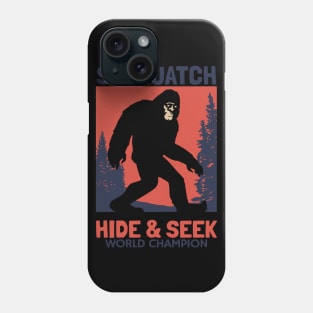 Vintage Sasquatch I Believe Phone Case