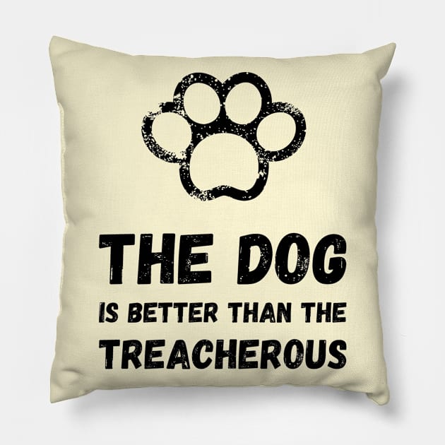 The dog is better than the treacherous Pillow by Mohammed ALRawi